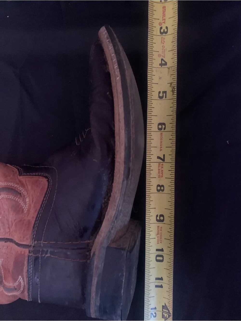 Old West Brown and Tan Kid’s ( Unisex ) Western Cowboy Boots